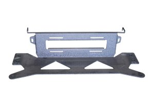 Ford F-150 Winch Cover Plate - Front - Fishbone Offroad - Pelican - Black Texture - `21-`27 Ford F-150 Winch Cover Plate - Front - Fishbone Offroad - Pelican - Black Texture - `21-`27